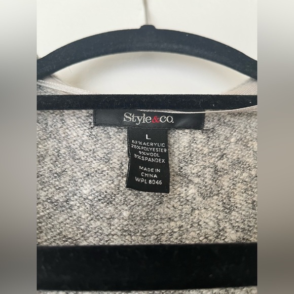 Long grey sweater/coat - Picture 4 of 6